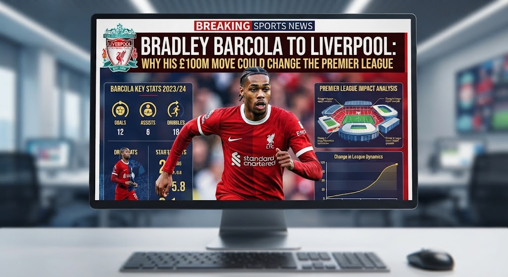 Bradley Barcola to Liverpool: Why His £100m Move Could Change the Premier League