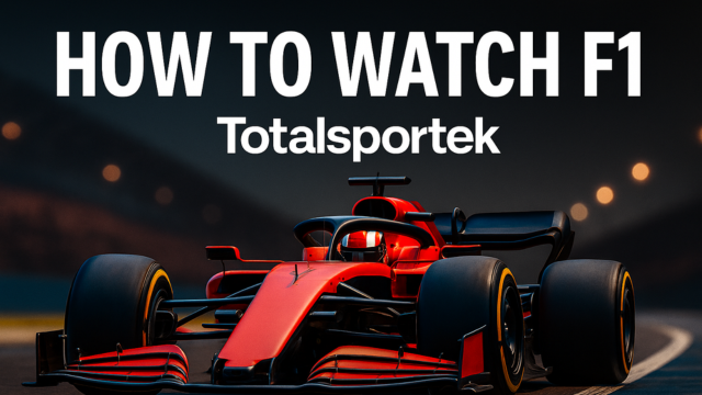 How to Watch F1 Streams on Totalsportek
