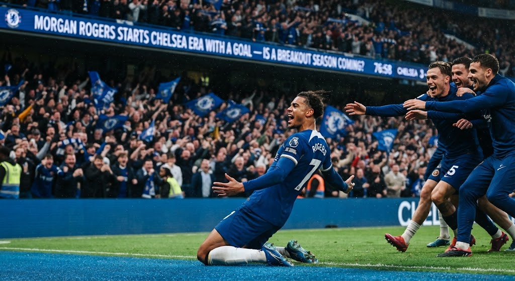 Morgan Rogers Starts Chelsea Era With a Goal — Is a Breakout Season Coming?